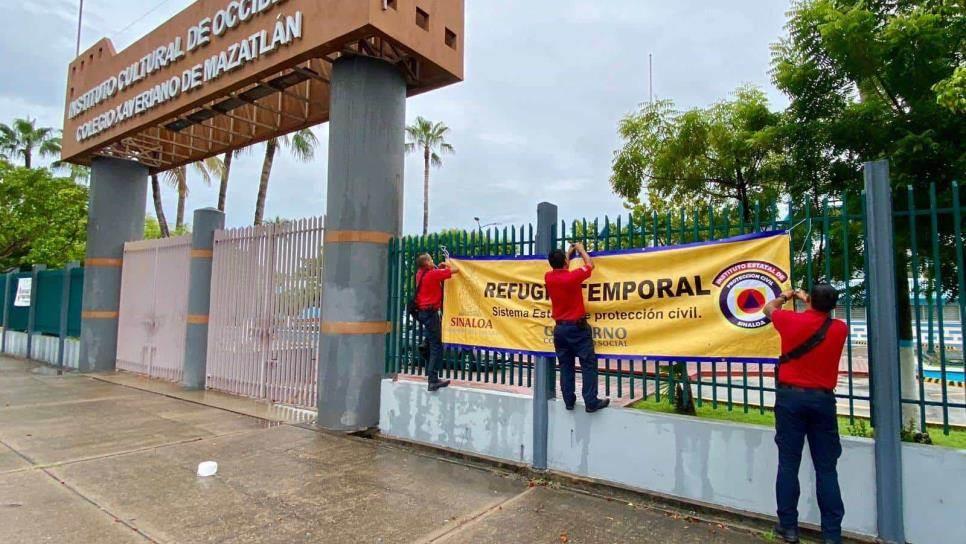 Ubica los 120 refugios temporales en Sinaloa que se activaron por «Norma»