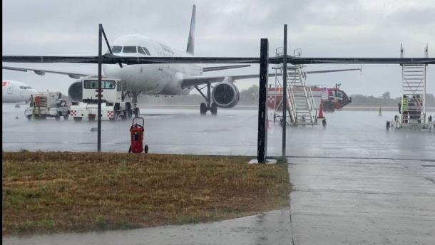 Por huracán «Norma» Aeropuerto Internacional de Culiacán cancela vuelos