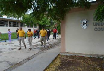 Coordinación de Protección Civil habilita refugios temporales en zona rural y urbana de Mazatlán.