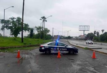 Cierran la circulación en autopista Mazatlán- La Cruz de Elota