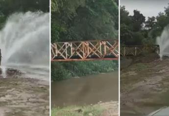 Cinco colonias se quedan sin agua en Culiacán por «Norma»