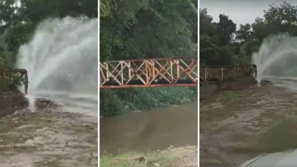 Cinco colonias se quedan sin agua en Culiacán por «Norma»