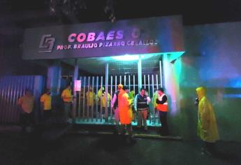 Protección Civil Estatal y Ejército realizan recorrido de albergues y colonias en Ahome