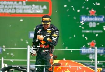 Este es el casco que utilizará «Checo» Pérez este fin de semana en el GP de México