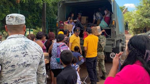 Municipio de El Fuerte desactiva refugios temporales por «Norma»