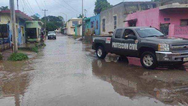 Remanentes de tormenta Norma causan inundaciones en El Rosario