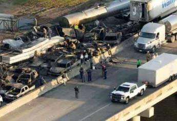 «Superniebla» provoca carambola de más de 150 autos en Louisiana; hay 7 muertos | VIDEOS