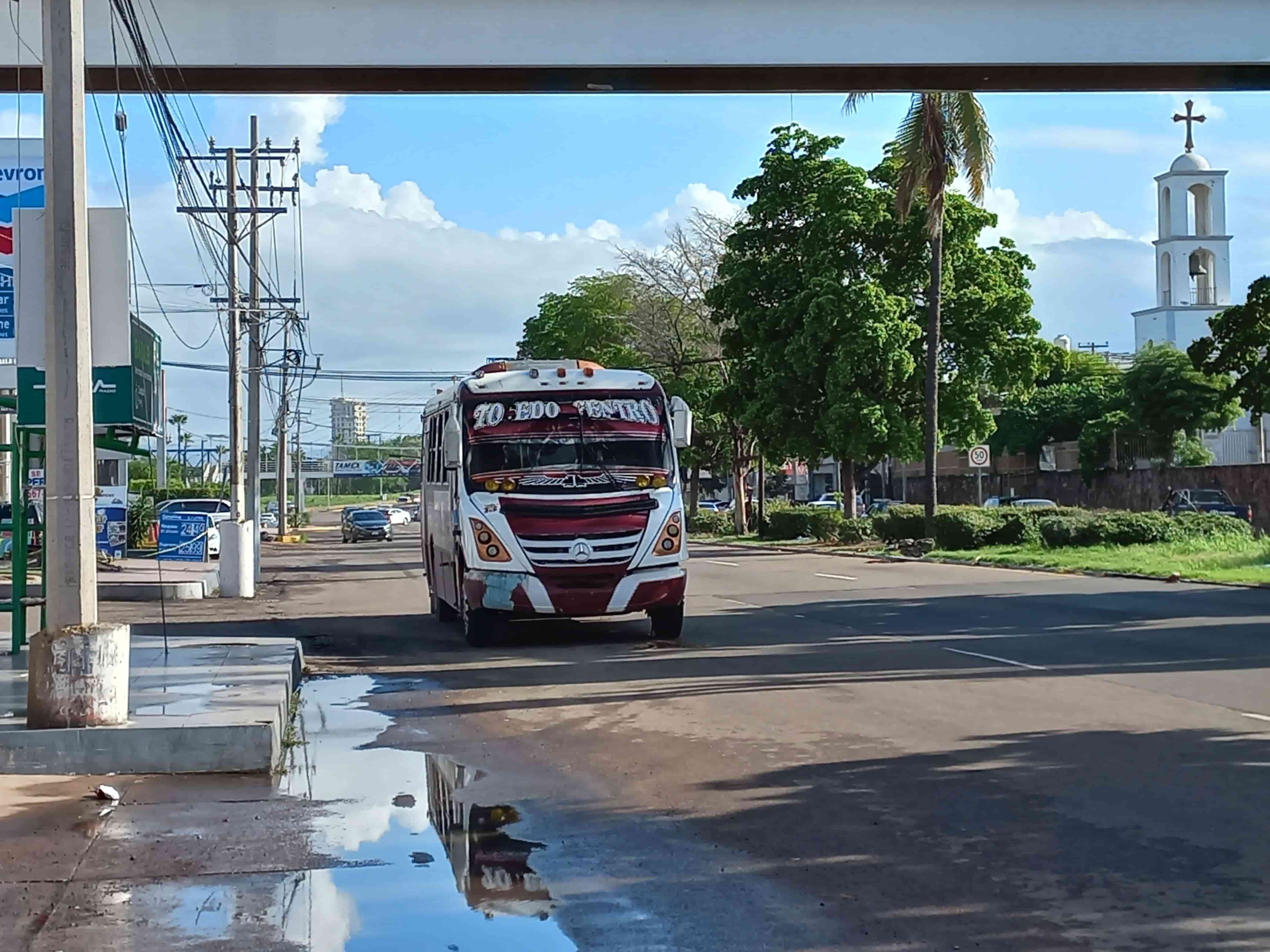 Ninguna unidad se vio afectada por las lluvias. FOTO: Luz Noticias
