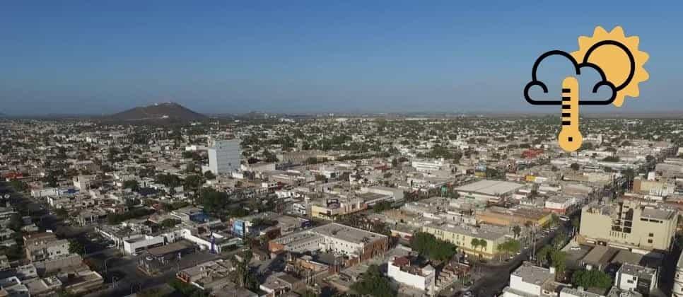 Clima en Los Mochis para este jueves, 26 de octubre