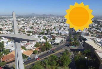 Se espera un día soleado para Culiacán este miércoles, 25 de octubre
