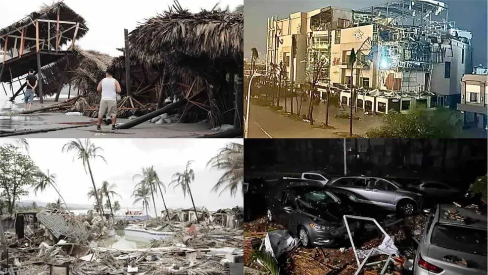 El huracán dejó grandes consecuencias. FOTO: Planeta Tierra