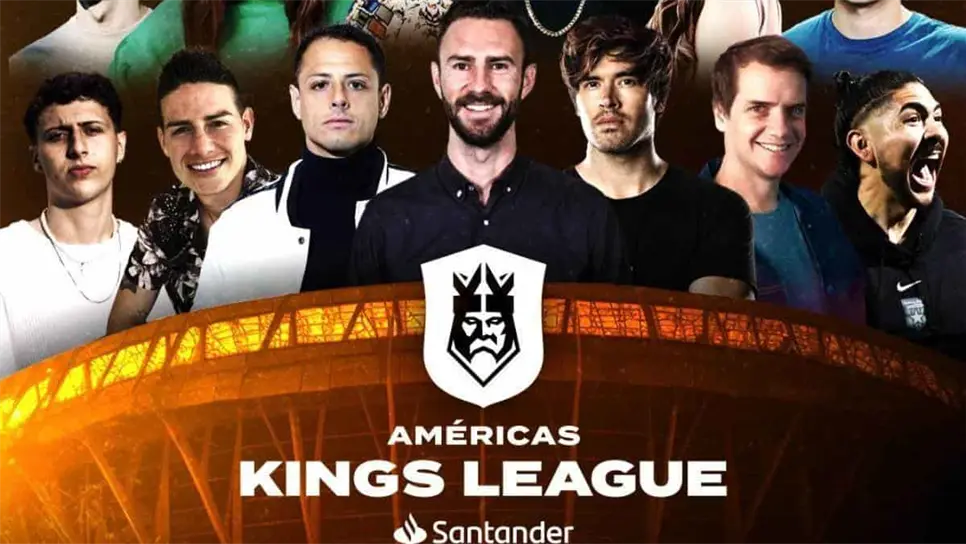 La Kings League Américas iniciará en enero de 2024. FOTO: Kings League