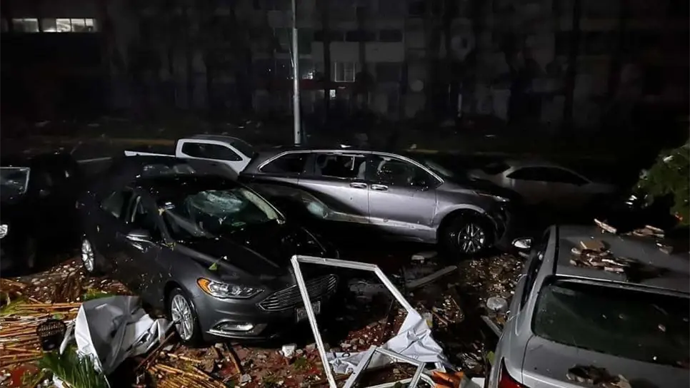 Así quedaron algunas zonas de Acapulco por el Huracán Otis.