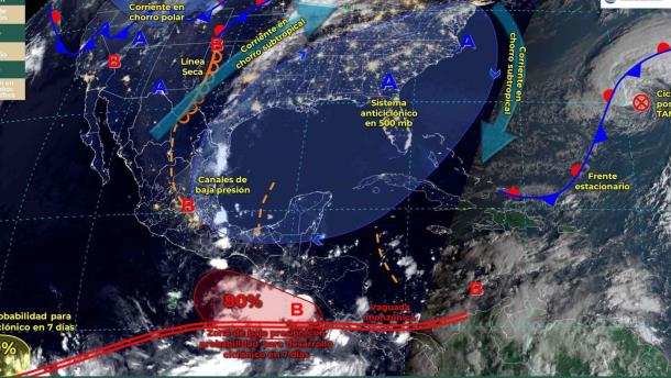 ¡Alerta Sinaloa! Otro huracán está en formación en el Océano Pacífico