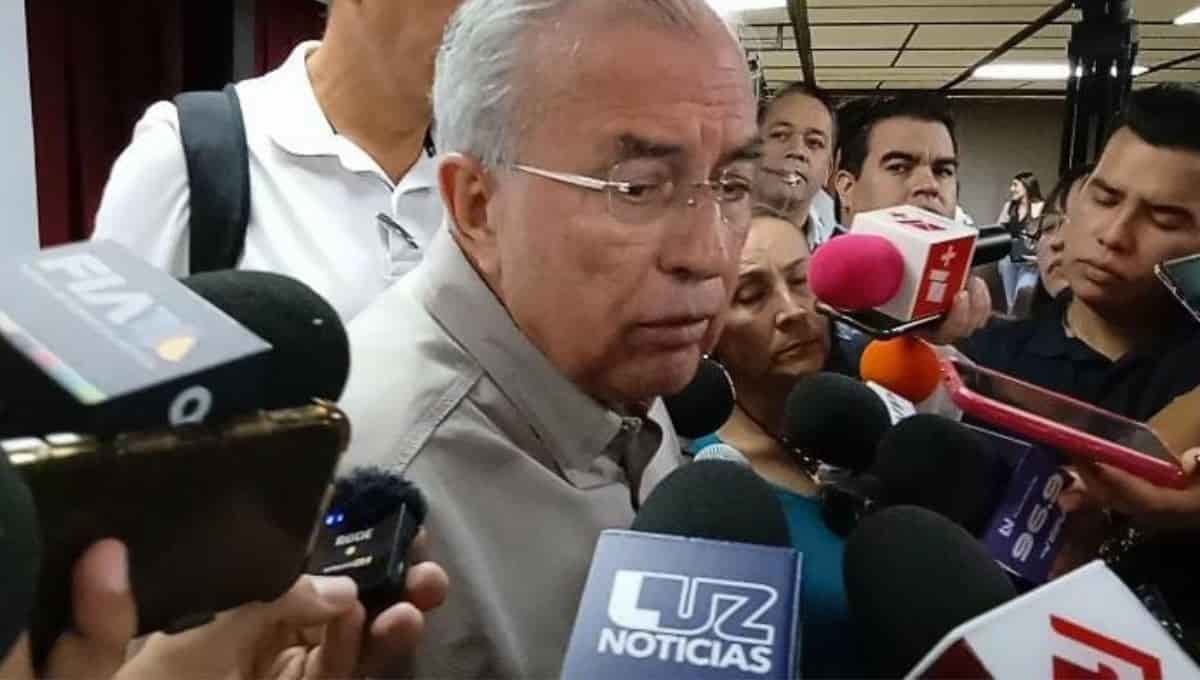 Rocha Moya invitó a los miembros de su gabinete a candidatearse. FOTO: Luz Noticias