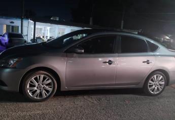 Policías Estatales recuperan vehículo con reporte de robo