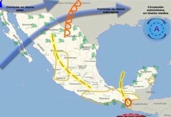 Se esperan lluvias fuertes durante la madrugada en estos estados