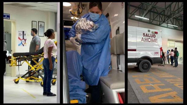 Paramédicos de Los Mochis traen al mundo a un bebé en la ambulancia