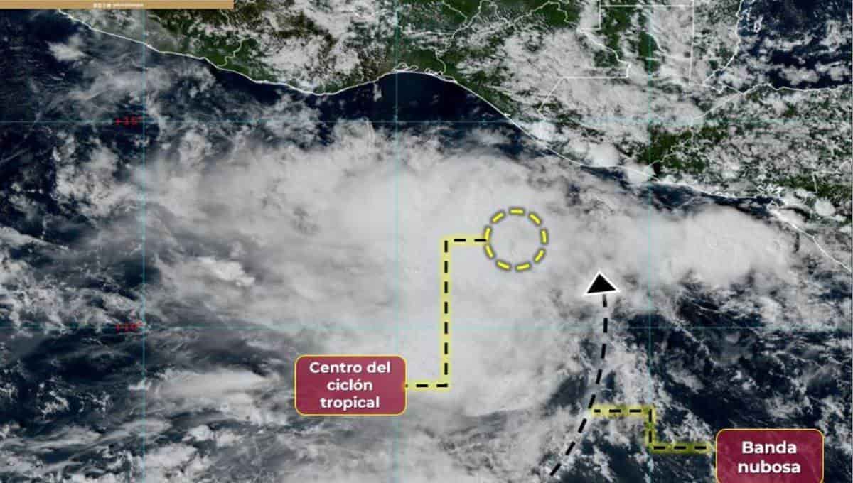 Tormenta tropical «Pilar», a punto de formarse en el Océano Pacífico