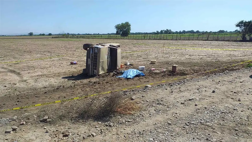 La copiloto fue trasladada inmediatamente al hospital. FOTO: Luz Noticias