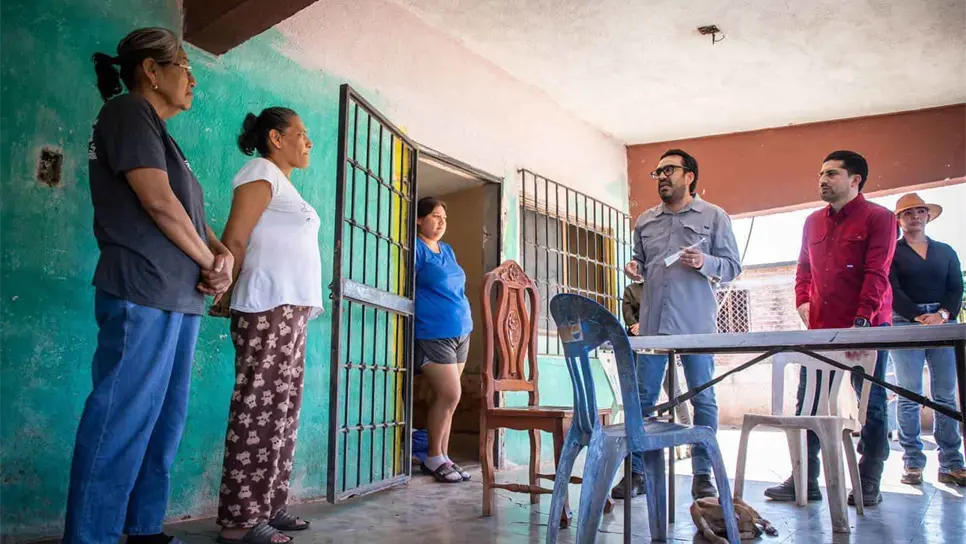 Las familias se mostraron muy agradecidas. FOTO: Cortesía