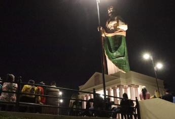 Celebran a San Judas Tadeo en la estatua gigante de Badiraguato, «El Santo de las causas imposibles»