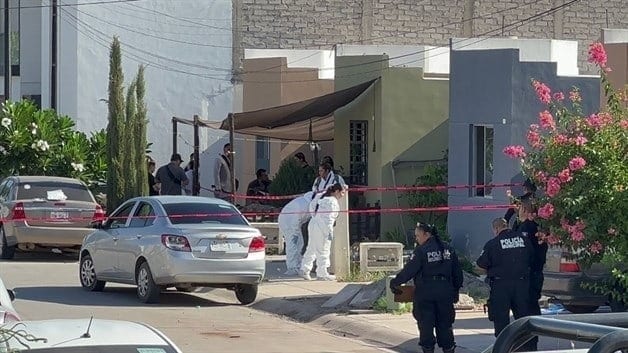 La escena del crimen en la que sucedieron los asesinatos. FOTO: Luz Noticias