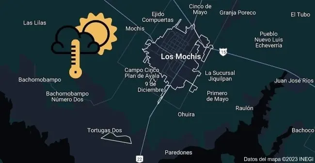FOTO: Clima en Los Mochis.