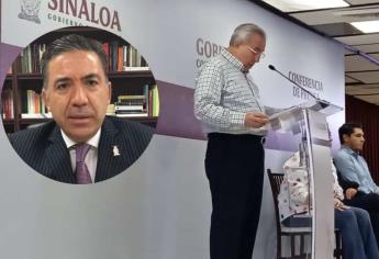 Rocha Moya no pedirá la renuncia de Enrique Inzunza, quien aspira a la Senaduría en el 2024 