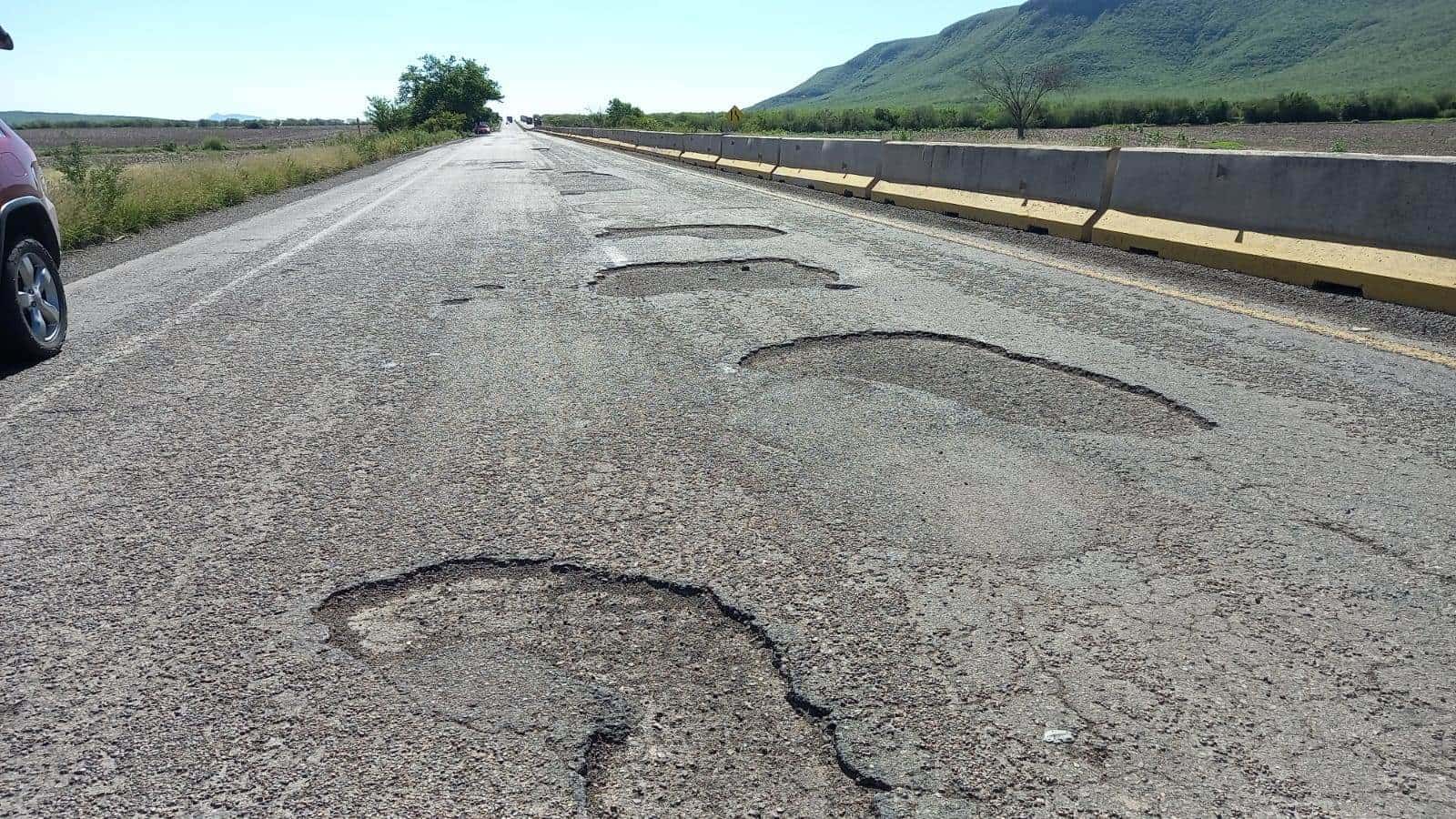 Diversas carreteras se vieron muy perjudicadas. FOTO: Luz Noticias