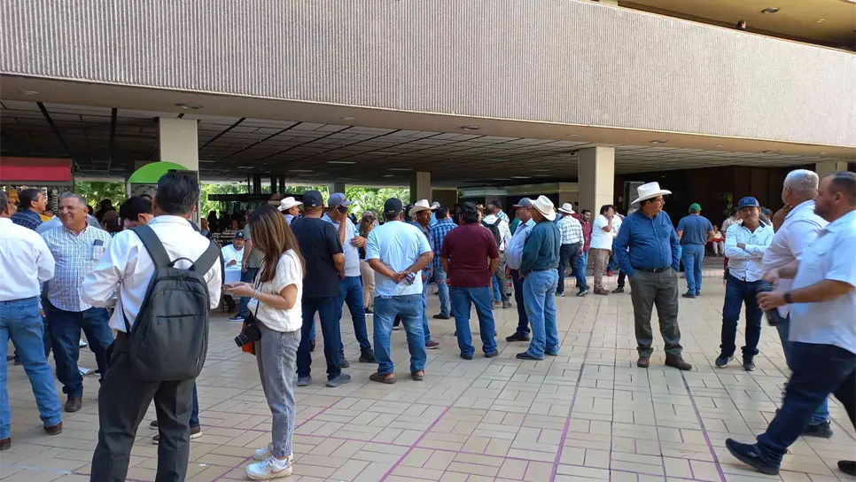 Los productores exigen que se pague lo que se les debe. FOTO: Luz Noticias