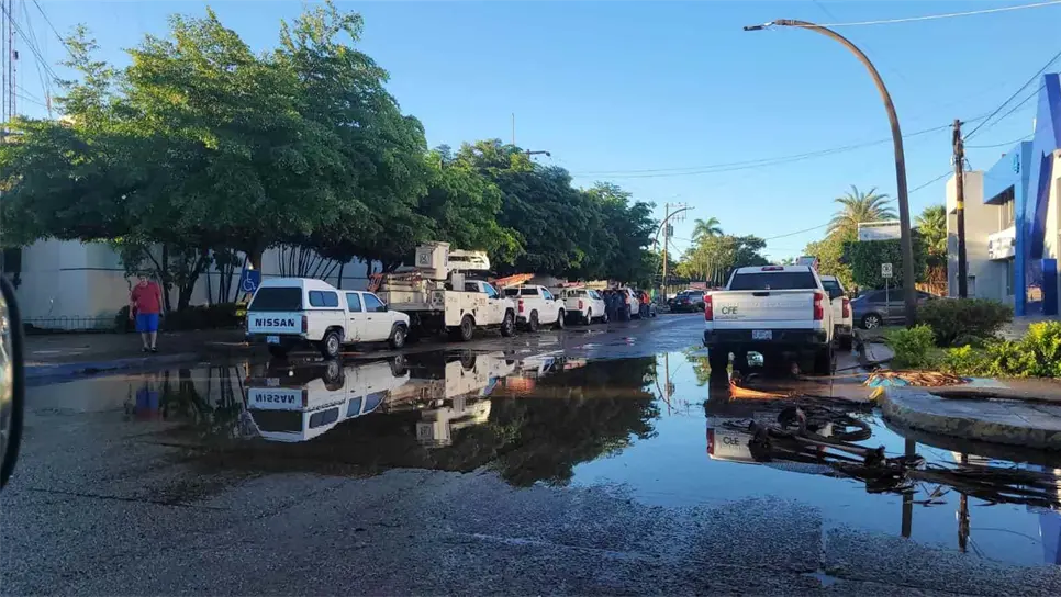 Ciertas comunidades tienen más de una semana sin energía eléctrica. FOTO: Luz Noticias