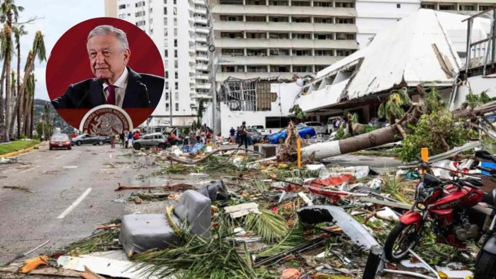 AMLO propone que 15 mil mdp de fideicomisos se destinen a damnificados de Acapulco