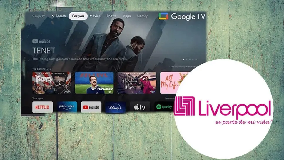 FOTO: Liverpool remata esta televisión.