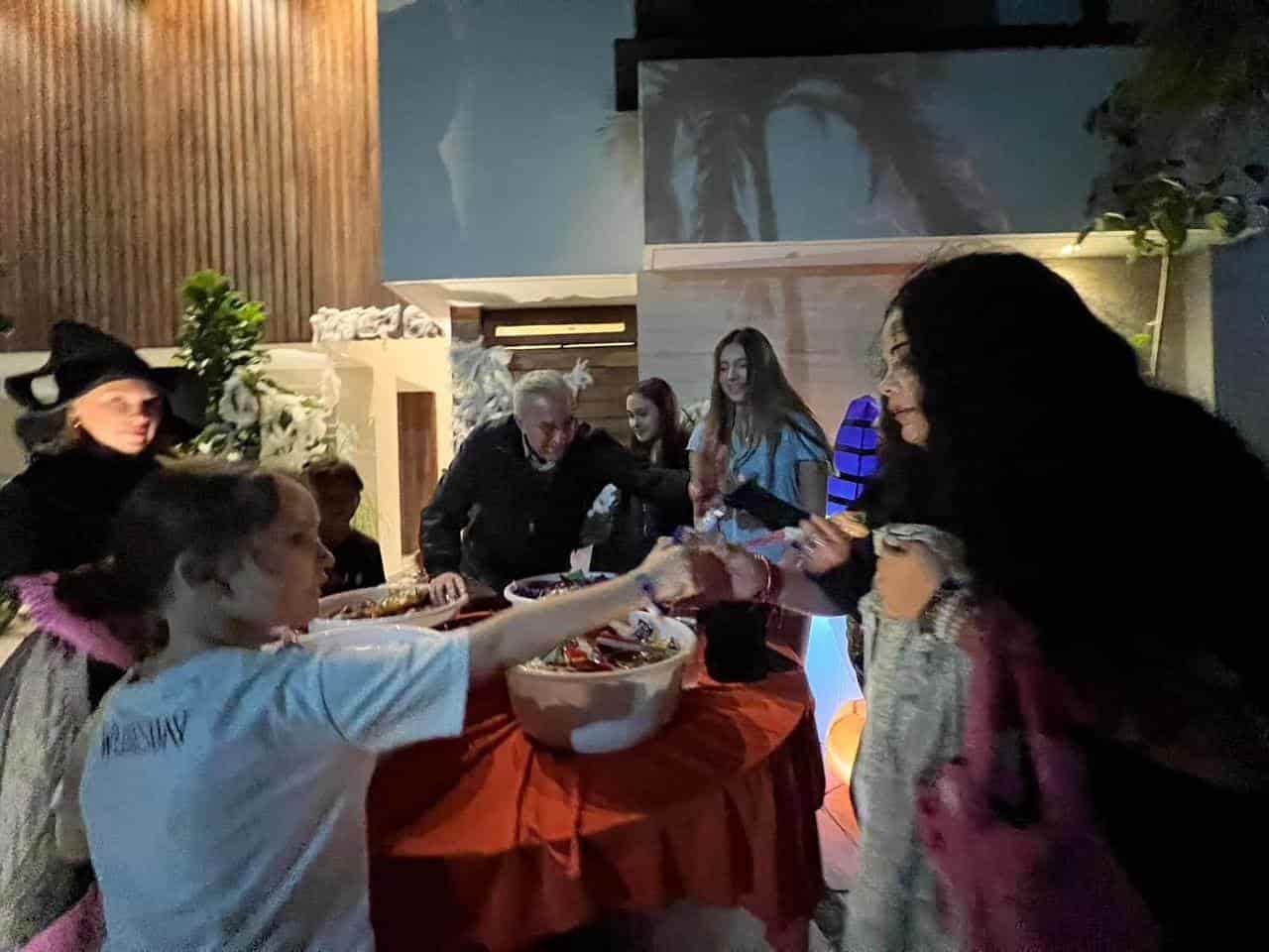 Los niños disfrutaron de esta clásica festividad. FOTO: Cortesía