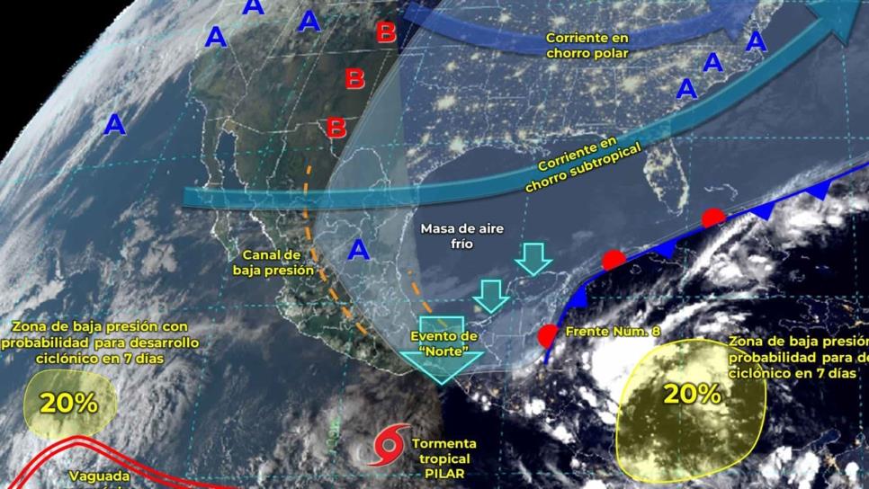 Se pronostican lluvias para estos estados la tarde-noche de este jueves