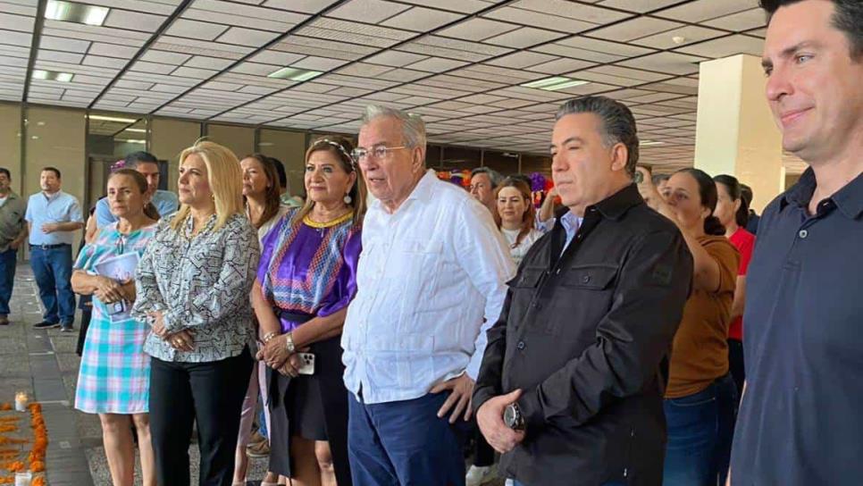 Rocha Moya: «Hablé de la selección de candidatos con Sheinbaum»