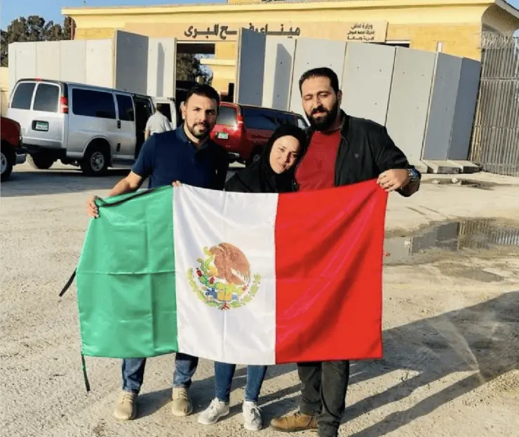 Liberan a doctora mazatleca que estaba secuestrada por Hamás. | FOTO: Twitter.