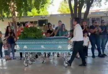 Dan el último adiós a Emmanuel, el niño que murió atropellado en Culiacán