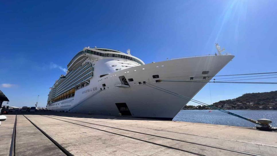 Buscan duplicar llegada de cruceros a Mazatlán