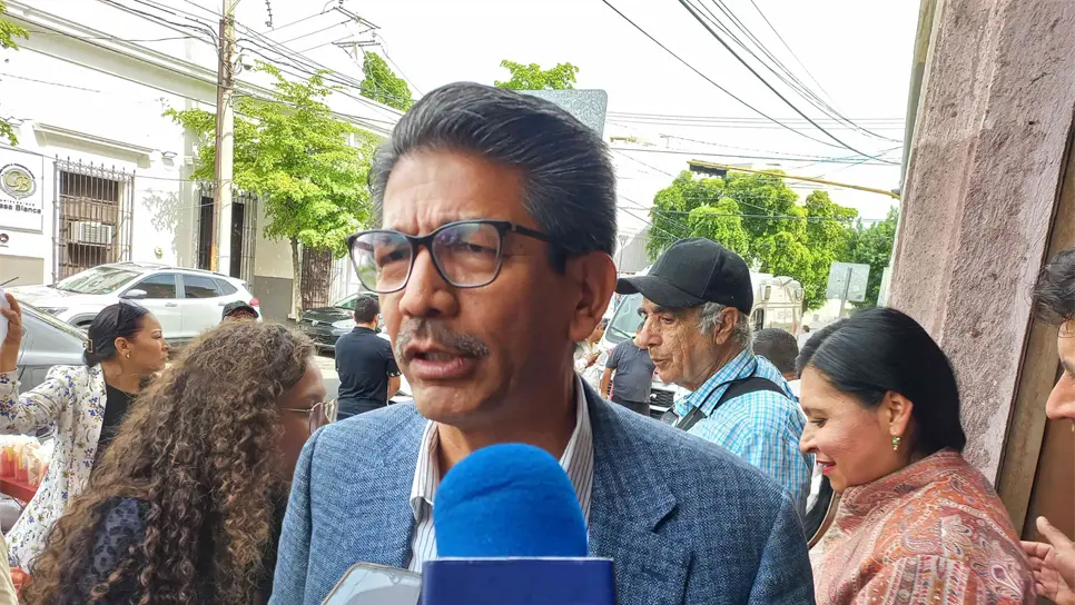 Martín Ahumada, alcalde de Guasave. | FOTO: Luz Noticias.