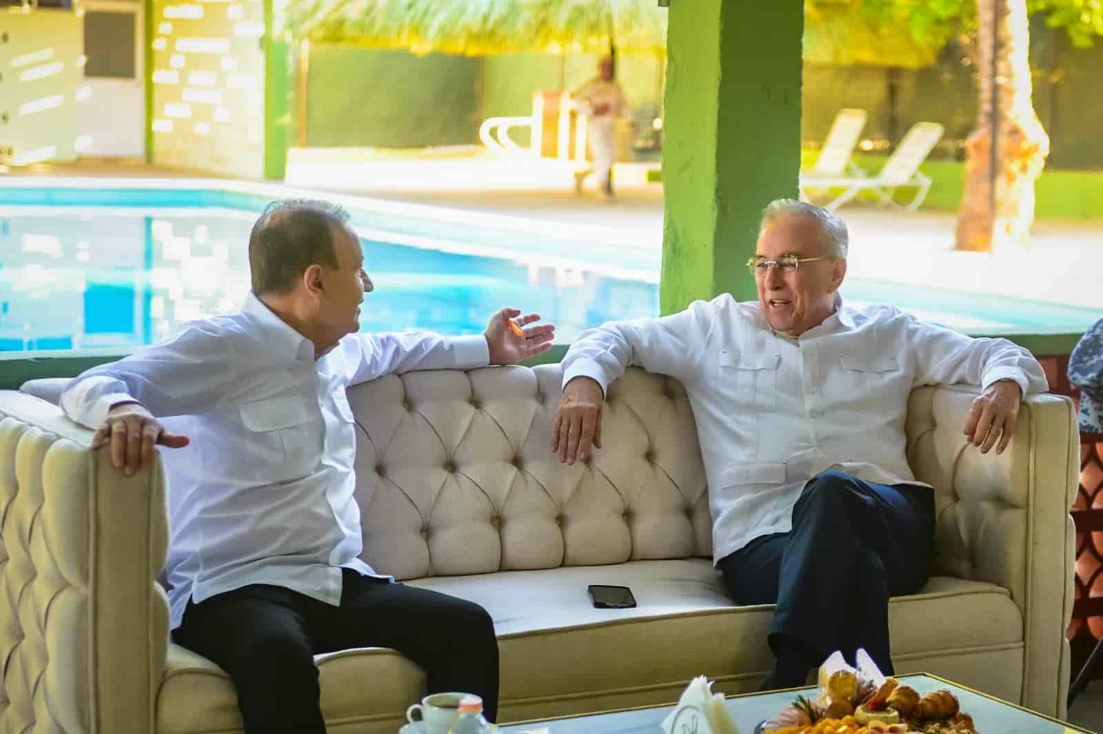 Rocha Moya agradece a Gobernador de Sonora por la detención de «El Chacal de Los Mochis».