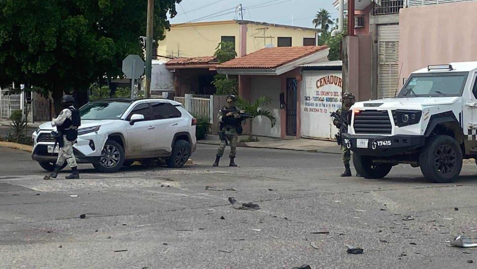 Se registra balacera en Culiacán entre civiles armados