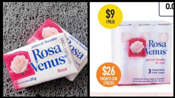 Profeco: ¿qué tan bueno es el jabón Rosa Venus?