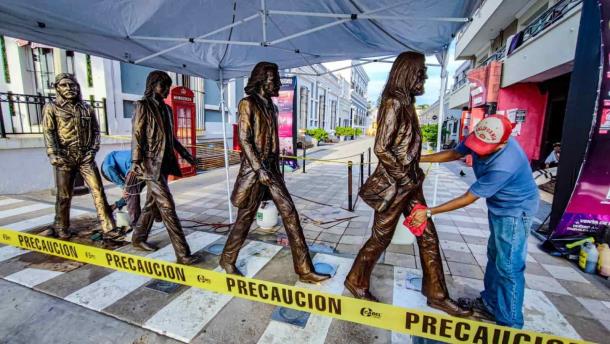 Obras Públicas de Mazatlán realiza intensa jornada de mantenimiento en zona turística