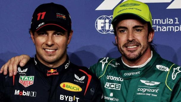«Checo» Pérez y Fernando Alonso conquistan a todos en el GP de Brasil
