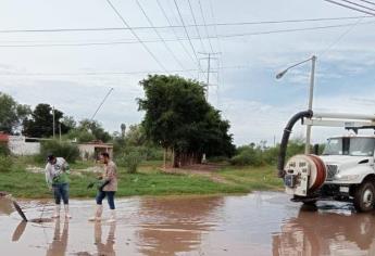 Ahome recibirá 7 mdp para rehabilitación de drenajes caídos