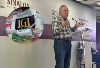 Como Gobierno no podemos impedir la entrega de despensas con iniciales «JGL»: Rocha Moya