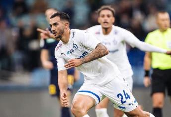 ¡Debut goleador! Luis Chávez anota su primer gol con el Dinamo de Moscú