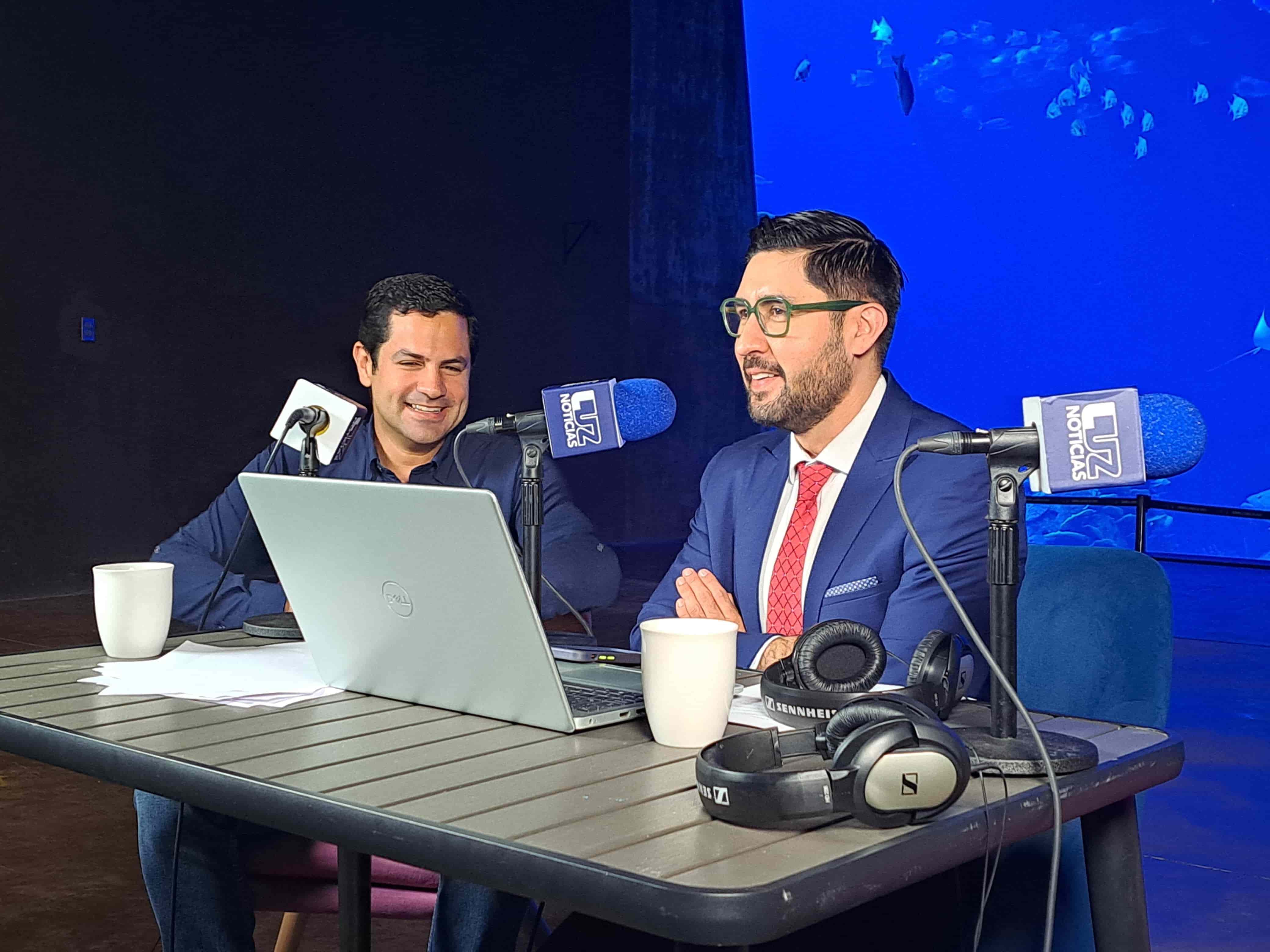 Solo pienso en la alcaldía de Mazatlán para el 2024: Carlos Escobar. | FOTO: Luz Noticias.